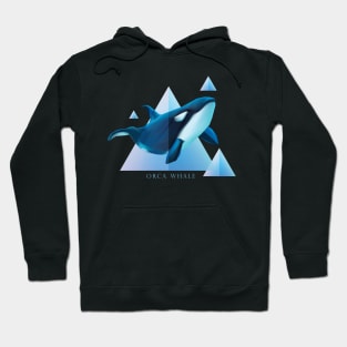 Orca Whale - Beautifully Styled Oceanic Mammal Hoodie